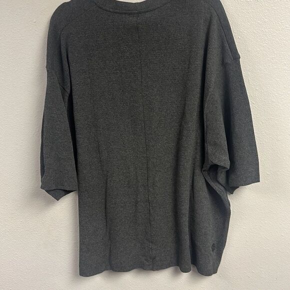 Nike Mens Grey Sportswear Tech Pack Engineered Knit Short-Sleeve Sweater 3XL NWT - Picture 8 of 11
